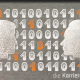 Kreidezeichnung auf Schiefertafel: Zwei Köpfe in Seitenansicht, im Hintergrund befinden sich Reihen von Nullen und Einsen als Zeichen der Digitalisierung im Mentoring