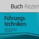 Rezension: Führungstechniken - Ausschnitt des Buchdeckels zum Thema Führung