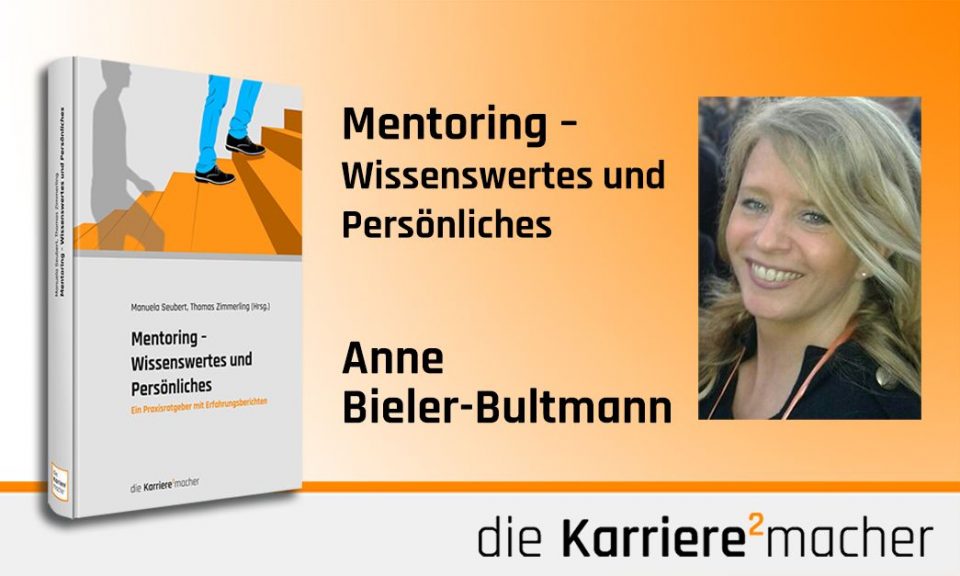 Foto: Mitautorin Anne Bieler-Bultmann des Buches Mentoring - Wissenswertes und Persönliches