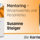 Foto: Mitautorin Susanne C. Steiger des Buches Mentoring - Wissenswertes und Persönliches